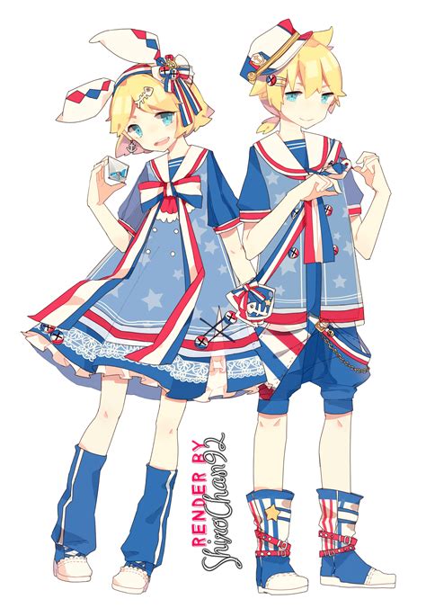 Render Kagamine Rin Len By Shirochan92 On Deviantart