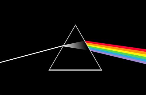 Framed Print Pink Floyd Dark Side Of The Moon Pyramid Picture Music