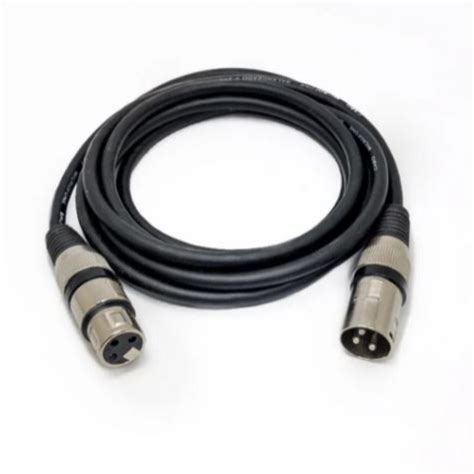 Cabo Dmx Xlr Macho X Xlr F Mea Canon Pinos Metro Shopee Brasil