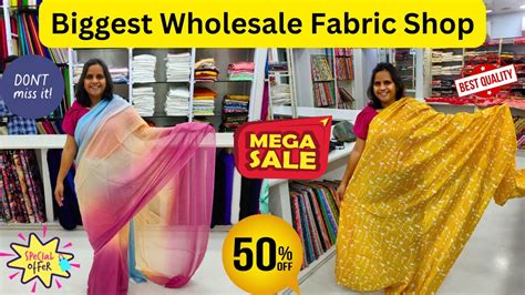 Biggest Wholesale Fabric Shop Cheapest Kapda Market Of Pune Best