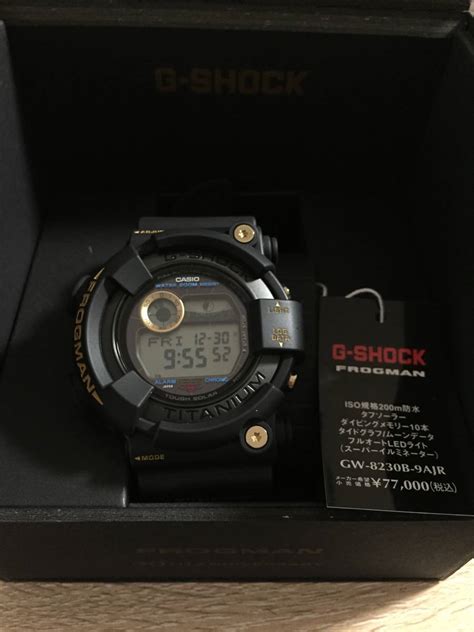 GW 8230B 9AJR 83700円即決 タグ付き MASTER OF G FROGMAN フロッグマン30周年記念スペシャルモデル G