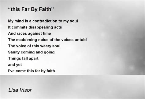 We Ve Come This Far By Faith Lyrics On Sale