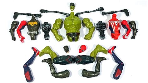 Avengers Toys Assemble Hulk Smash Vs Batman Vs Spider Miles Morales