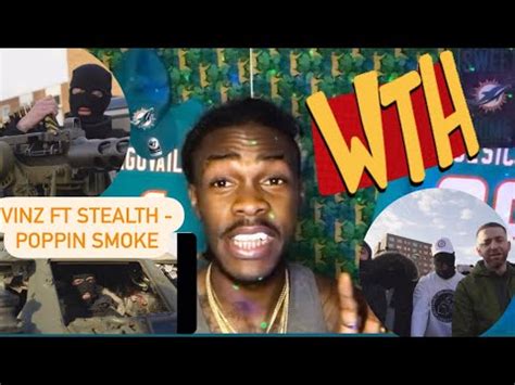 WTF AMERICAN REACTS TO Vinz Ft Stealth Poppin Smoke HOW WAS