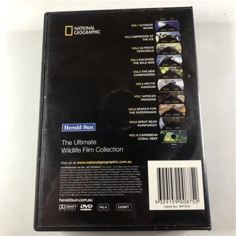 NATIONAL GEOGRAPHIC THE Ultimate Wildlife Film Collection DVD Set Vol 1 ...