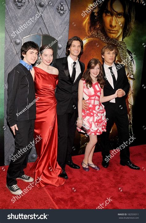 Skandar Keynes Anna Popplewell Ben Barnes Stock Photo 182559311 | Shutterstock