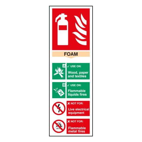 Centurion Fire Extinguisher Composite Foam Pp 100 X 300mm