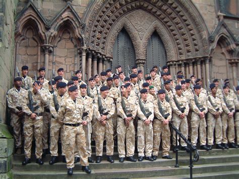 Picture Parade The Staffordshire Regiment On Their Return Flickr