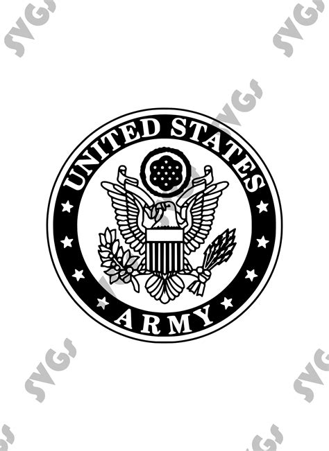 US Army Military Logo Svg, Jpg, Png Crafting Images - Etsy