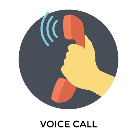 Trendy Voice Call 15035467 Vector Art At Vecteezy