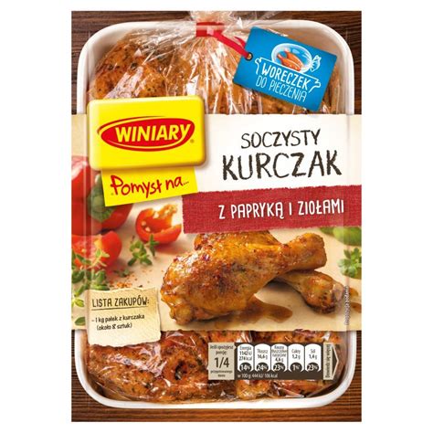 Winiary pomysł na kurczaka z papryką 28g Winiary Sklep EMPIK