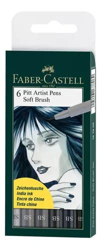 Pluma nanquín pigmentada Faber Castell 167806 color gris granito