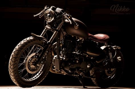 Modified Royal Enfield Thunderbird 500 Motorcycle From Eimor Customs