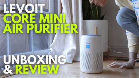 Levoit Core Mini Air Purifier Clean Air For Small Rooms Unboxing