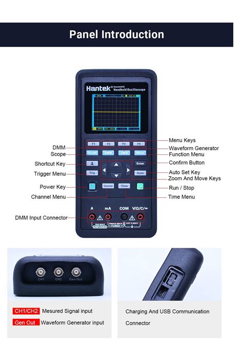 Hantek 2D72 3 in 1 Test Meter Tools | GearVita