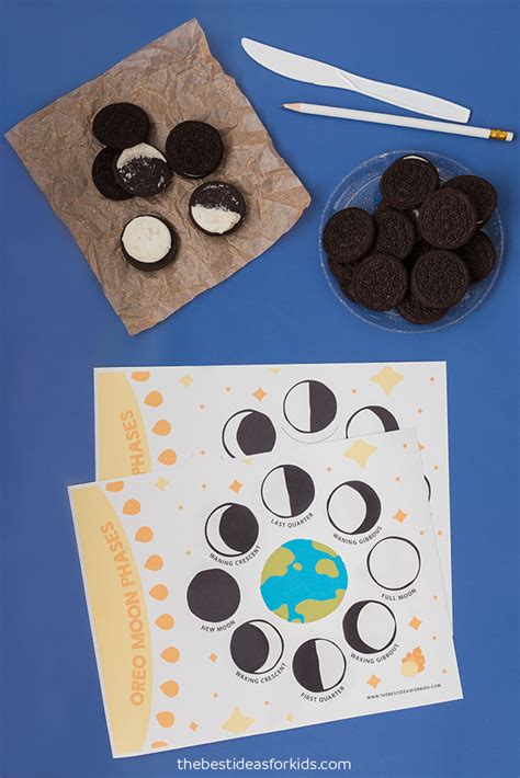 Oreo Moon Phases (Free Printables) - The Best Ideas for Kids