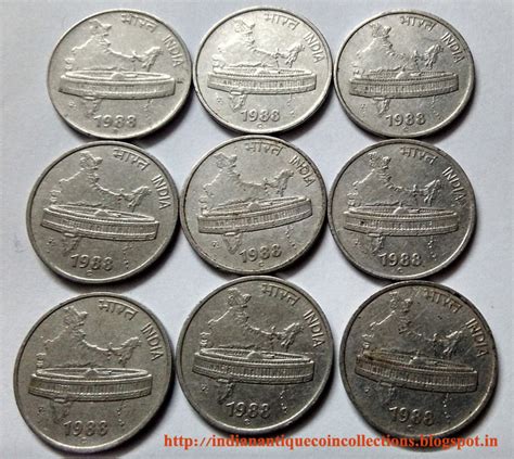 Rare India COins: 50 Paise Coin India Post Independent