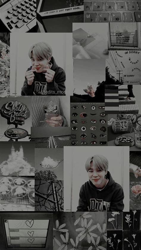 Jimin Aesthetic Credits To Twittereditsmochi Aesthetic Jimin Black