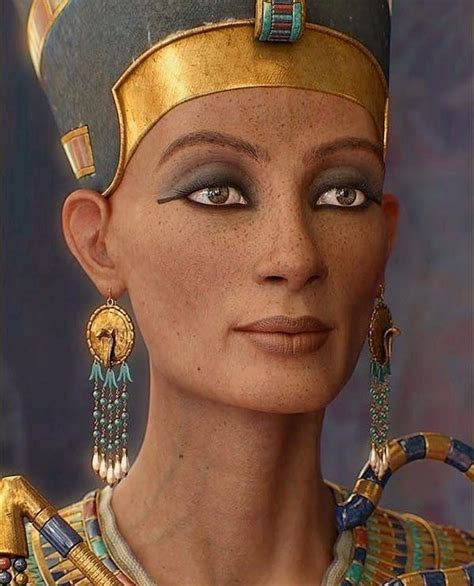 Queen Nefertiti Ancient Egypt Egyptian Makeup Egypt