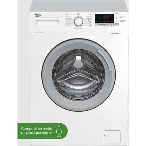 Lave Linge Hublot 7 Kg 1400 Tours Min Beko WTE7712BS1W