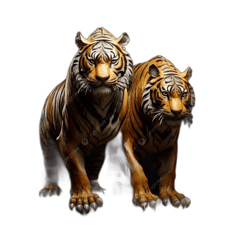 El Impacto Del Tigre Clipart De Dibujos Animados 2 PNG ,dibujos Tigre