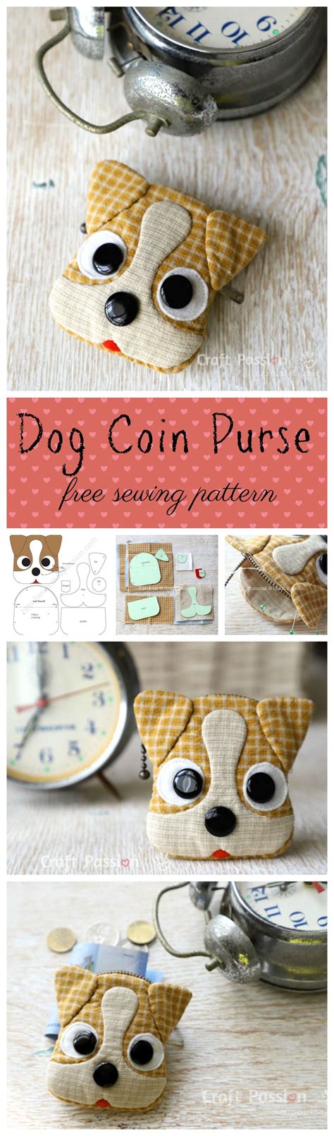 Free Coin Purse Sewing Pattern Zipper Closure