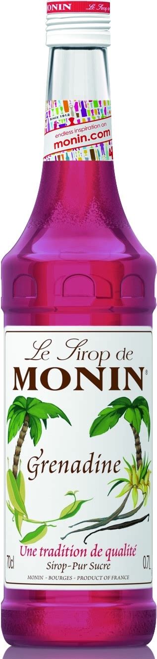 Grenadine Monin Premium Sirup Alkoholfrei 70cl Pepillo Ch