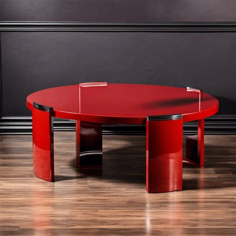 20 Red Coffee Table Ideas for Creative Interior Design Inspiration