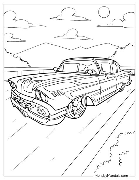 20 Lowrider Coloring Pages Free Pdf Printables