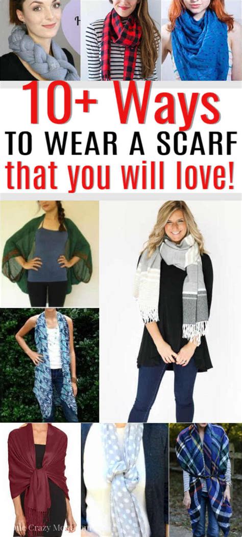 10+ Different Ways to Wear a Scarf | Ways to wear a scarf, Scarf ...