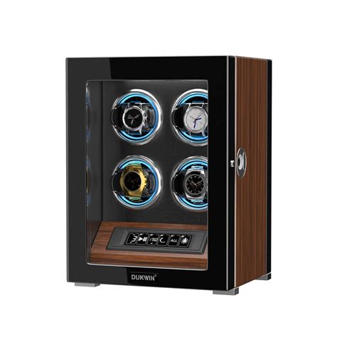 New & Modern Luxury Watch Winder with Fingerprint Lock – DUKWIN