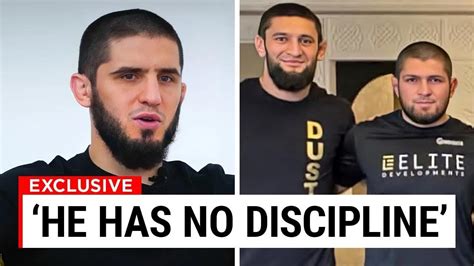 Islam Makhachev Reveals New Details On Chimaev And Khabib Youtube