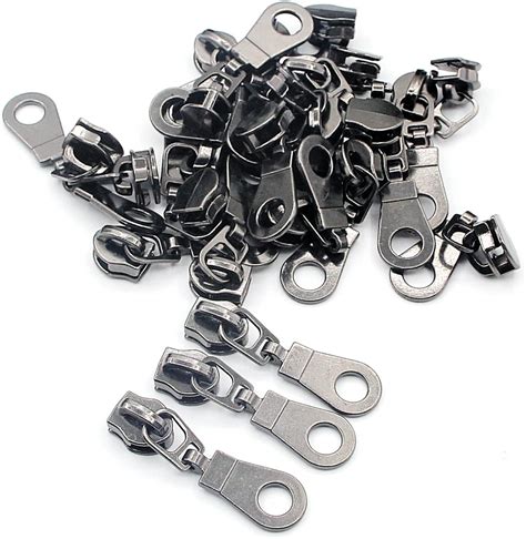 Amazon Leekayer Pcs Black Nickel Pulls For Nylon Coil Zippers