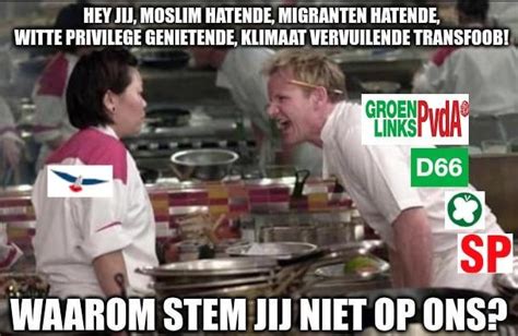 Waarom Stemmen Ze Niet Op Ons R Politiekememes