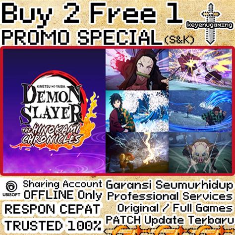 Jual Demon Slayer Kimetsu No Yaiba The Hinokami Chronicles Pc Full Dlc