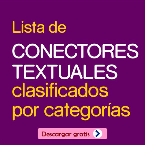 Conectores Textuales Artofit