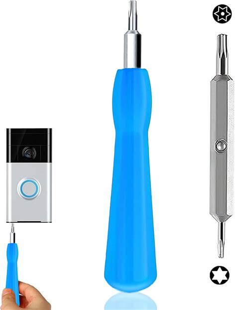 Blue Doorbell Screwdriver Replacement Replacement Industrial Grade