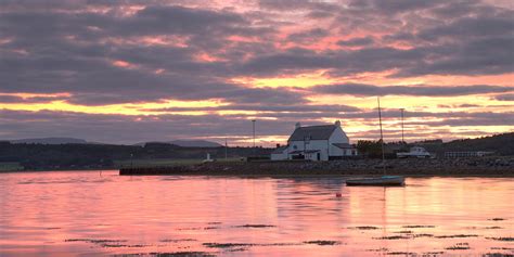 Sunset At Clachnaharry Photograph By Gavin Macrae Fine Art America