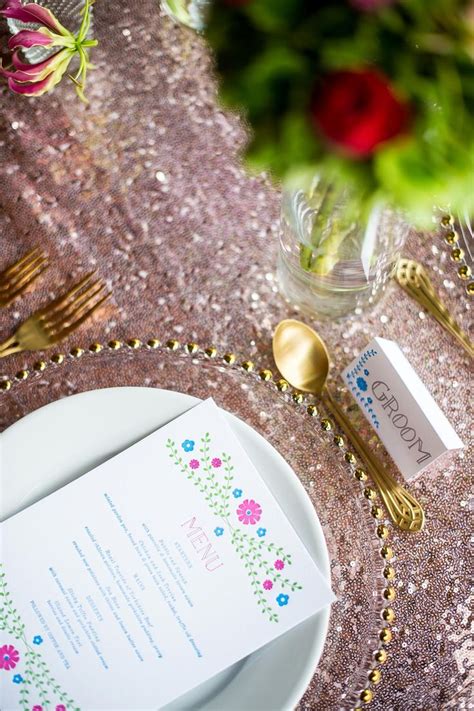 Hitched Wedding Trends Report Key Trends For Metallic