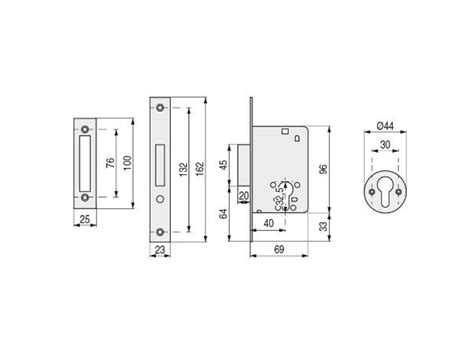 Cerradura Embutir Tesa 2031 40 Hn Ent 40mm C Recto Niquelada Worten Pt