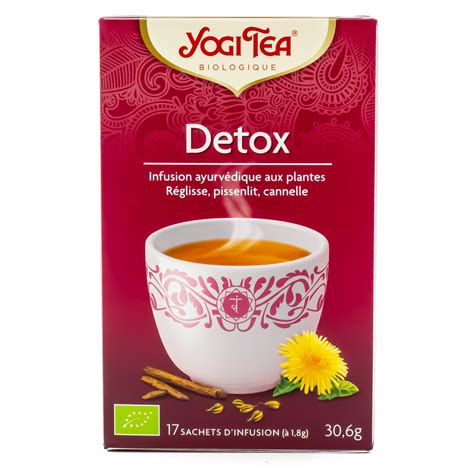 Yogi Tea Infusion Ayurv Dique Detox Bio Sachets Coopnature