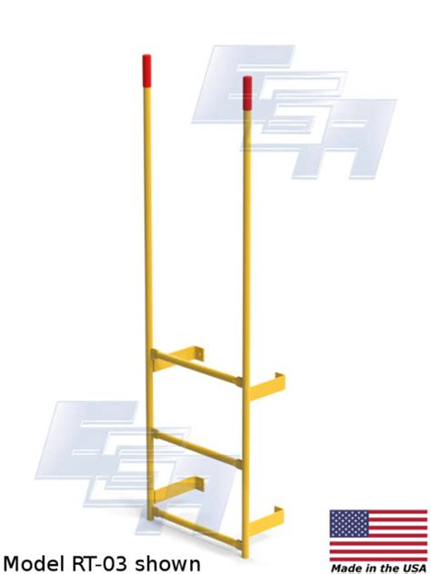 Wall Mount Walk Through Steel Dock Ladder Rt Series Made In The