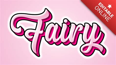 Fairy Text Effect | Font Generator