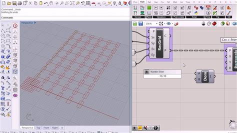 12 Grasshopper Rectangle Domain Based Grid System Youtube