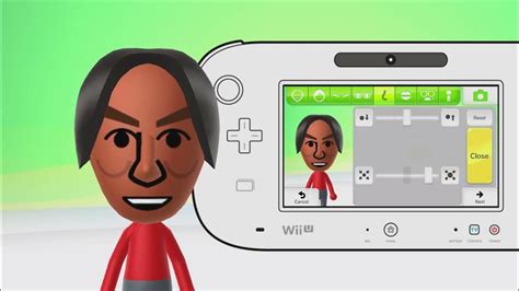 Mii Maker Wii U George From Wii Sports Resort Youtube