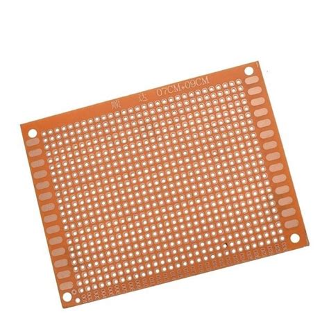 Placa Perfurada Pcb P Soldar X Mm Tecnis Udio E Eletr Nica