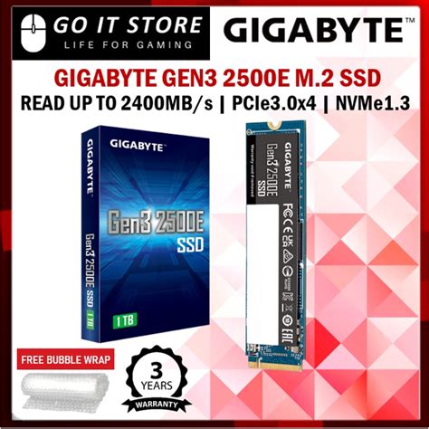 Gigabyte Ssd Gen E Ssd Pcie X Nvme Ssd Gb Tb