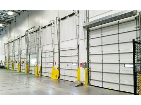 Overhead Sectional Insulated Steel Doors High Speed Doors