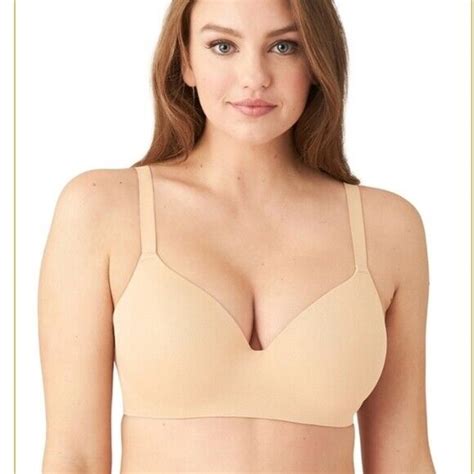 WACOAL Nude Flawless Comfort Bra 36DDD Gem