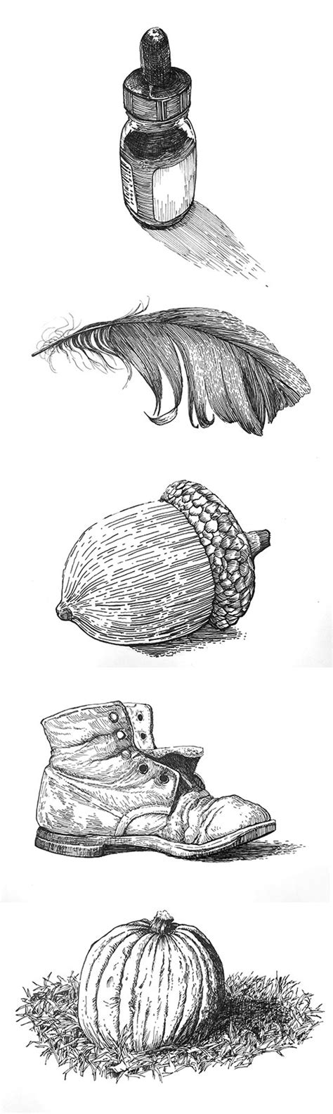 Subjects With Pen And Ink Objects